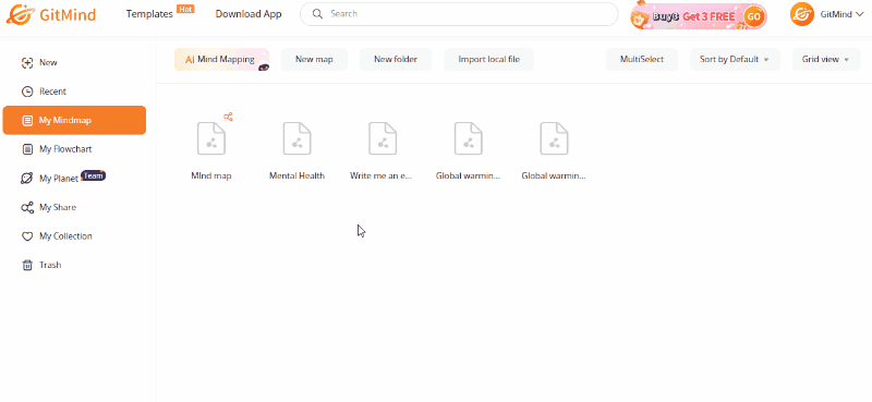 generate mind map from a file