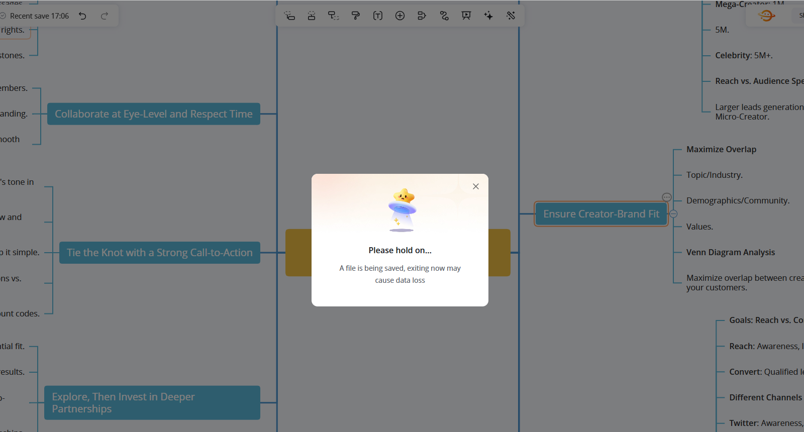 notifica salvataggio