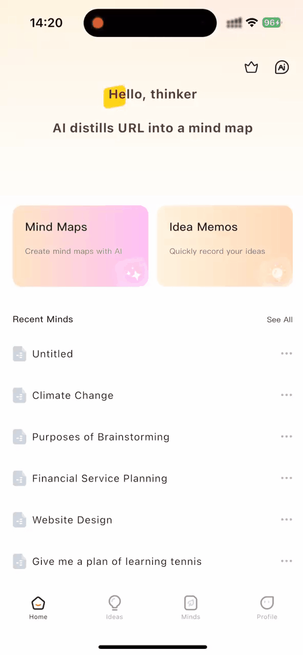 immagine a mappa mentale