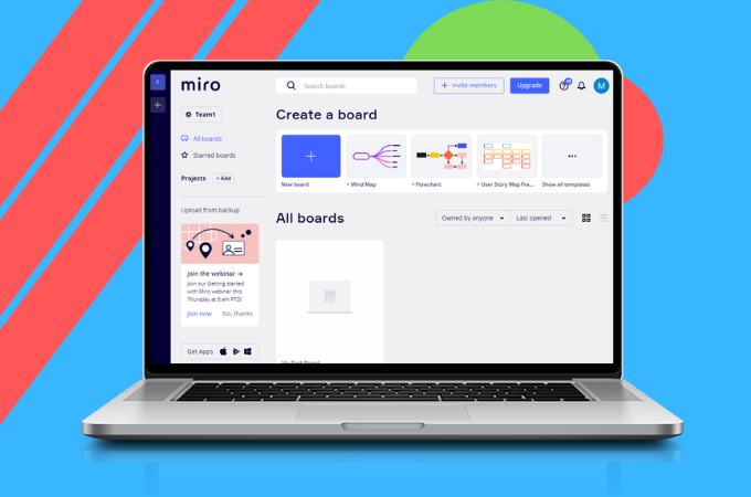 Miro  Free Online Collaborative Whiteboard Platform